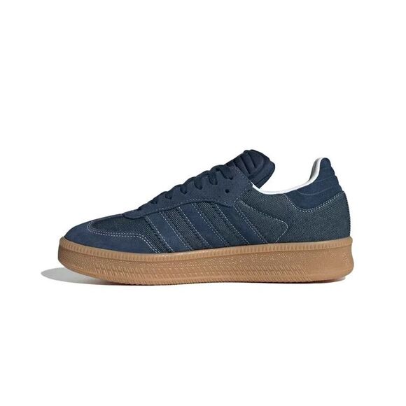 [NEW] Men's adidas Samba XLG Shoes 'Blue' JQ7441 - Picture 2 of 5